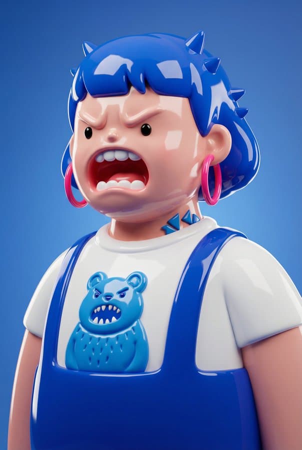 You can actually be quite adorable even when you're angry.